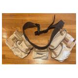 MBC - Lot of Tool Belts, Apron, and New McGuire Nicholas Pliers Holder