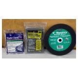 MB - Collection of Sanding Pads, Discs, Sheets, and Masonry Cut-Off Wheel