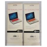 MBC - Set of 2 New RadioShack Mac Keyboard Covers for 13 and 15 Inch Models
