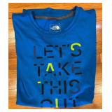 BS - Set of 6 Size Large Mens T-Shirts by The North Face, Spyder, Calvin Klein, Hurley, Izod and More