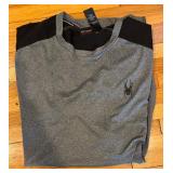 BS - Set of 6 Size Large Mens T-Shirts by The North Face, Spyder, Calvin Klein, Hurley, Izod and More