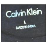 BS - Set of 6 Size Large Mens T-Shirts by The North Face, Spyder, Calvin Klein, Hurley, Izod and More