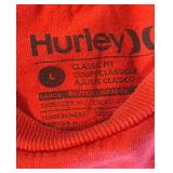 BS - Set of 6 Size Large Mens T-Shirts by The North Face, Spyder, Calvin Klein, Hurley, Izod and More