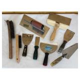BS - Collection of Painting, Drywall, and Trowel Hand Tools