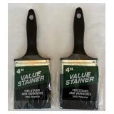 MBC - Collection of Paint Brushes and Painting Supplies