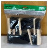 MBC - Collection of Paint Brushes and Painting Supplies