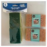 MBC - Large Assortment of Cleaning Supplies: Sponges, Scrubbers and More