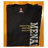 BS - Lot of 6 Size Large Caterpillar and Menards Branded T-Shirts