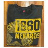 BS - Lot of 6 Size Large Caterpillar and Menards Branded T-Shirts