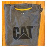 BS - Lot of 6 Size Large Caterpillar and Menards Branded T-Shirts