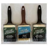 MB - Lot of New Paint Brushes Various Sizes and Brands