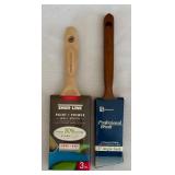 MB - Lot of New Paint Brushes Various Sizes and Brands