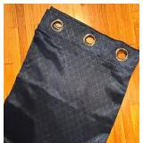 MBC - Set of 8 Navy Blue Blackout Curtains