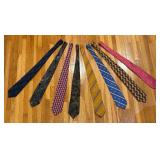 MBC - Collection of Designer Neck Ties - Ermenegildo Zegna, Jim Thompson, Croft & Barrow, Gunston Hall & More