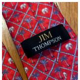 MBC - Collection of Designer Neck Ties - Ermenegildo Zegna, Jim Thompson, Croft & Barrow, Gunston Hall & More