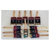 LR - Collection of New Paint Brushes Assorted Sizes
