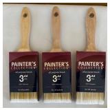 LR - Collection of New Paint Brushes Assorted Sizes