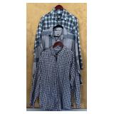 Size XL shirts by Izod, Nautica and Adirondack - Set of 3 XL Men