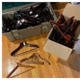 H - Collection of Assorted Wooden Hangers