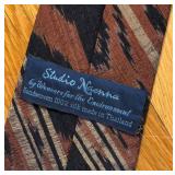 H - Collection of Designer Silk Neckties Including Ermenegildo Zegna, Jim Thompson, JZ Richards and More