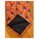 H - Collection of Designer Silk Neckties Including Ermenegildo Zegna, Jim Thompson, JZ Richards and More