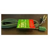 LR - Holiday Outdoor Lighting Bundle with Icicle Lights, Confetti Light, Power Stake, and 15ft Remote Cord