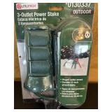 LR - Holiday Light Set with Power Stake and Extension Cord