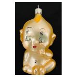 TR - Christopher Radko Kewpie Baby Glass Ornament