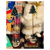 TR - Vintage and Contemporary Christmas Decor Collection with Santa Figures and Tree