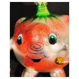 TR - Rare Christopher Radko Tutti Frutti Ornament Strawberry Blown Glass Vintage 1995