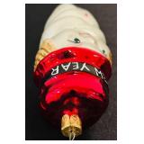 TR - Christopher Radko Mouth-Blown Glass New Year