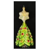 TR -Vintage Christopher Radko Hand Blown Glass Tannenbaum Ornament, 1993