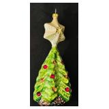 TR -Vintage Christopher Radko Hand Blown Glass Tannenbaum Ornament, 1993