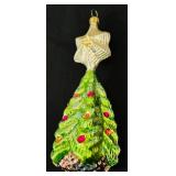 TR -Vintage Christopher Radko Hand Blown Glass Tannenbaum Ornament, 1993