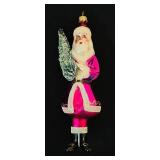 TR - Radko vintage BUON NATALE Santa Ornament