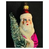 TR - Radko vintage BUON NATALE Santa Ornament