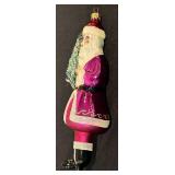 TR - Radko vintage BUON NATALE Santa Ornament