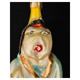 FR - Christopher Radko Glass Christmas Ornament Diva Opera Singer
