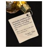 FR - Christopher Radko Sacred Heart Jesus Hand Blown Glass Christmas Ornament