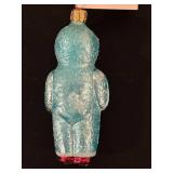 FR - Christopher Radko Hand Blown Glass Ornament Ski Baby