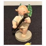 S - Set of 14 Wendt & Kuhn Wooden Angel Figurines and Birds