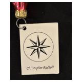 FR - Christopher Radko Cat with Banjo Glass Ornament