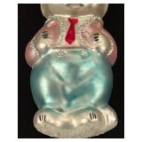 FR - Christopher Radko Cat Glass Ornament with Tag