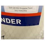 Flame King YSN100a 100 lb Propane Cylinder Tank