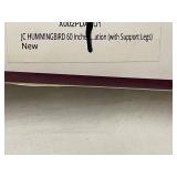 JC Hummingbird 60-Inch Metal Arch Collection - With Support Legs