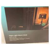 CH-06 Night Light Alarm Clock With 8 RGB Atmosphere Lights, Dual Alarms