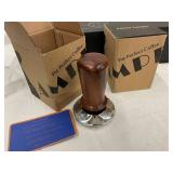 AMAP Espresso Knock Box - 2 Coffee Tampers - For Perfect Coffee (Lot of 3)