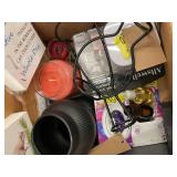 Box Lot - Assorted Home Decor, Candles & Small Accessories