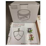 Ecoco Kitchen Attachments Bundle: Watermelon Dicer, Beater, Lid Organizers, Bag Sealer - Lot of 5