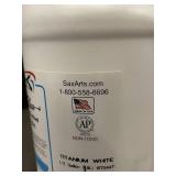 Sax True Flow Heavy-Bodied Acrylic Titanium White 1/2 gallon